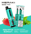 Merakii 3000 Puffs Disposable Vape 4 in 1 Pod System Kit - Star vape