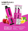 Merakii 3000 Puffs Disposable Vape 4 in 1 Pod System Kit - Star vape