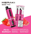 Merakii 3000 Puffs Disposable Vape 4 in 1 Pod System Kit - Star vape