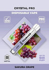 The Crystal Pro 600 Puffs Disposable Vape Pod Box of 10 - Star vape